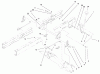 Toro 71199 (12-32XL) - 12-32XL Lawn Tractor, 2000 (200000001-200999999) Ersatzteile HEIGHT OF CUT COMPONENTS ASSEMBLY