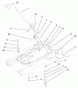 Toro 71199 (12-32XL) - 12-32XL Lawn Tractor, 2000 (200000001-200999999) Ersatzteile SHIFTING COMPONENTS ASSEMBLY