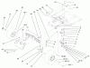 Toro 71199 (12-32XL) - 12-32XL Lawn Tractor, 2000 (200000001-200999999) Ersatzteile STEERING COMPONENTS ASSEMBLY