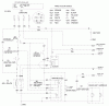 Toro 71199 (12-32XL) - 12-32XL Lawn Tractor, 2000 (200000001-200999999) Ersatzteile WIRE SCHEMATIC