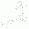 Toro 71199 (12-32XL) - 12-32XL Lawn Tractor, 2002 (220000001-220999999) Ersatzteile "L" ENGINE SYSTEM COMPONENTS ASSEMBLY