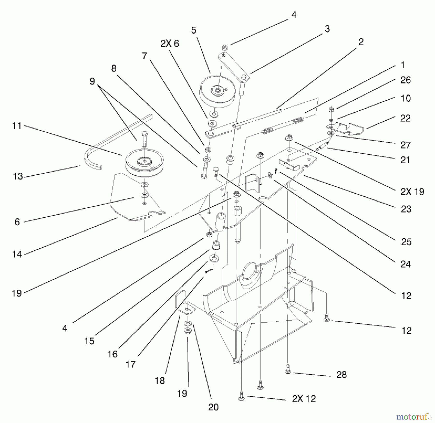 Toro Neu Accessories, Mower 79102 - Toro 44