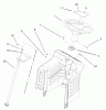 Toro 71199 (12-32XL) - 12-32XL Lawn Tractor, 2003 (230000001-230999999) Ersatzteile FIXED STEERING ASSEMBLY
