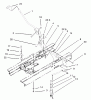 Toro 71199 (12-32XL) - 12-32XL Lawn Tractor, 2003 (230000001-230999999) Ersatzteile SHIFTER ASSEMBLY