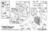 Toro 71200 (12-32XL) - 12-32XL Lawn Tractor, 1995 (5900001-5910000) Ersatzteile ENGINE BRIGGS & STRATTON MODEL 282707-0119-01 #1