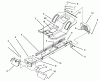 Toro 71200 (12-32XL) - 12-32XL Lawn Tractor, 1995 (5900001-5910000) Ersatzteile FRAME ASSEMBLY