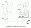 Toro 71201 (12-32XL) - 12-32XL Lawn Tractor, 1998 (8900001-8999999) Ersatzteile ENGINE BRIGGS & STRATTON MODEL 283707-1156-E1 #5