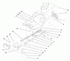 Toro 71201 (12-32XL) - 12-32XL Lawn Tractor, 1998 (8900001-8999999) Ersatzteile FRAME ASSEMBLY