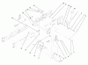 Toro 71201 (12-32XL) - 12-32XL Lawn Tractor, 1998 (8900001-8999999) Ersatzteile HEIGHT OF CUT ASSEMBLY