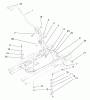 Toro 71201 (12-32XL) - 12-32XL Lawn Tractor, 1998 (8900001-8999999) Ersatzteile SHIFT ASSEMBLY