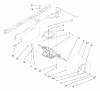 Toro 71201 (12-32XL) - 12-32XL Lawn Tractor, 1998 (8900001-8999999) Ersatzteile TRANSAXLE ASSEMBLY