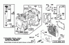 Toro 71205 (13-38XL) - 13-38XL Lawn Tractor, 1995 (59000001-59999999) Ersatzteile ENGINE BRIGGS & STRATTON MODEL 28M707-0122-01 #1