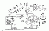 Toro 71205 (13-38XL) - 13-38XL Lawn Tractor, 1995 (59000001-59999999) Ersatzteile ENGINE BRIGGS & STRATTON MODEL 28M707-0122-01 #2