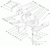 Toro 71208 (13-38XL) - 13-38XL Lawn Tractor, 1997 (7900001-7999999) Ersatzteile DECK ASSEMBLY (38" CUTTING UNIT)