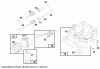 Toro 71208 (13-38XL) - 13-38XL Lawn Tractor, 1997 (7900001-7999999) Ersatzteile ENGINE BRIGGS & STRATTON MODEL 28M707-0127-01 #3