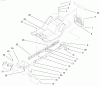 Toro 71208 (13-38XL) - 13-38XL Lawn Tractor, 1997 (7900001-7999999) Ersatzteile FRAME ASSEMBLY