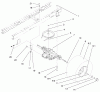 Toro 71208 (13-38XL) - 13-38XL Lawn Tractor, 1997 (7900001-7999999) Ersatzteile TRANSAXLE ASSEMBLY