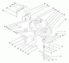 Toro 71208 (13-38XL) - 13-38XL Lawn Tractor, 1998 (8900001-8999999) Ersatzteile DECK ASSEMBLY (38" CUTTING UNIT)