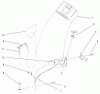 Toro 79103 - 38" Twin Bagger, XL Series Lawn Tractors, 1997 (7900001-7999999) Ersatzteile CHUTE ASSEMBLY #94-6036