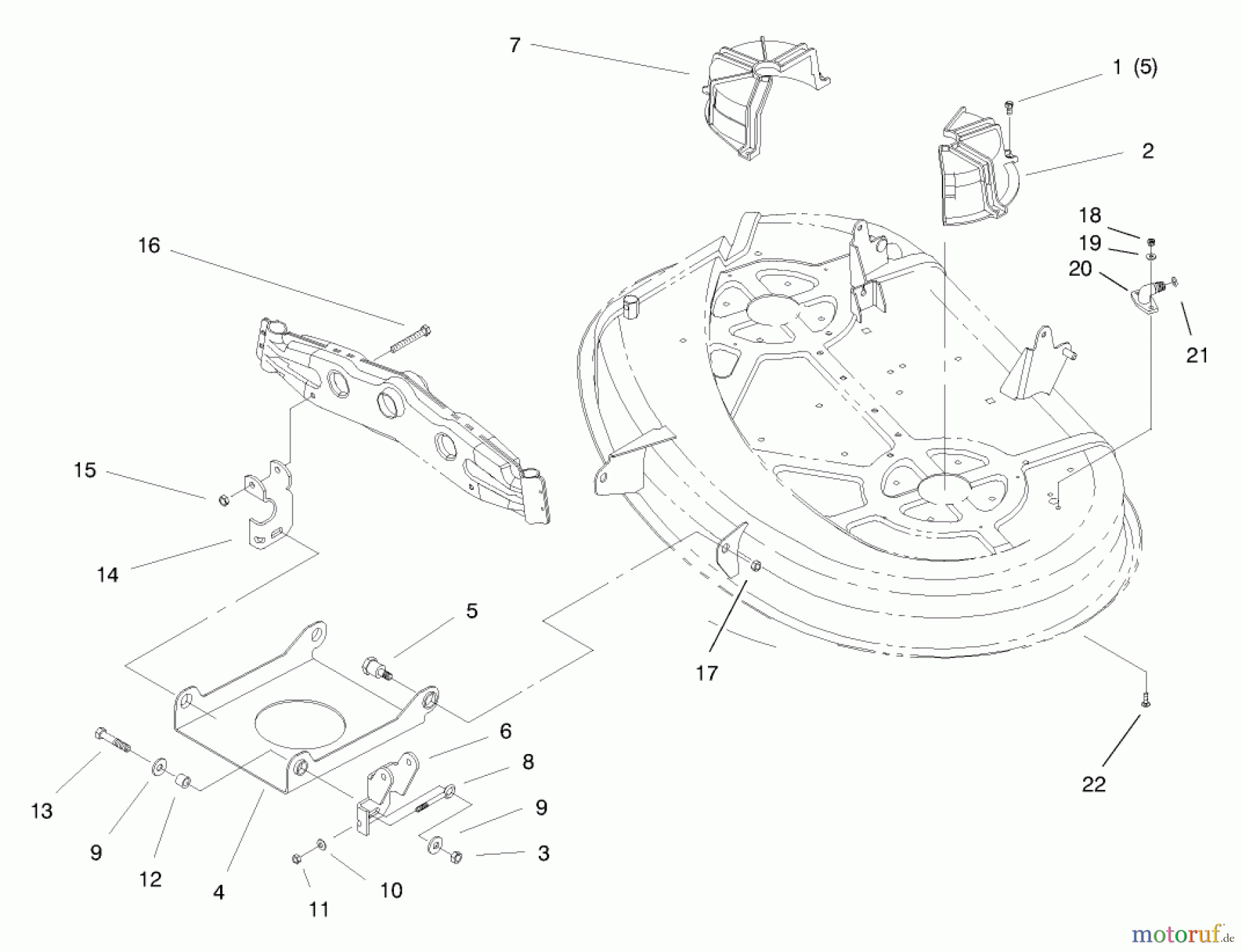 Toro Neu Mowers, Lawn & Garden Tractor Seite 1 71208 (13-38XL) - Toro 13-38XL Lawn Tractor, 1998 (8900001-8999999) SUSPENSION ASSEMBLY (38