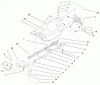 Toro 71209 (13-32XLE) - 13-32XLE Lawn Tractor, 1999 (9900001-9999999) Ersatzteile FRAME & BODY ASSEMBLY