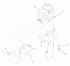 Toro 71209 (13-32XLE) - 13-32XLE Lawn Tractor, 2000 (200000001-200999999) Ersatzteile ENGINE SYSTEM COMPONENTS ASSEMBLY