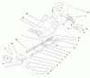 Toro 71209 (13-32XLE) - 13-32XLE Lawn Tractor, 2000 (200000001-200999999) Ersatzteile FRAME & BODY ASSEMBLY