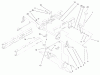 Toro 71209 (13-32XLE) - 13-32XLE Lawn Tractor, 2000 (200000001-200999999) Ersatzteile HEIGHT OF CUT COMPONENTS ASSEMBLY