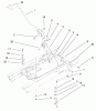Toro 71209 (13-32XLE) - 13-32XLE Lawn Tractor, 2000 (200000001-200999999) Ersatzteile SHIFTING COMPONENTS ASSEMBLY