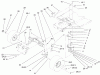 Toro 71209 (13-32XLE) - 13-32XLE Lawn Tractor, 2001 (210000001-210999999) Ersatzteile STEERING COMPONENTS ASSEMBLY