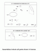 Toro 71209 (13-32XLE) - 13-32XLE Lawn Tractor, 2002 (220010001-220999999) Ersatzteile CARBURETOR OVERHAUL KIT ASSEMBLY ENGINE BRIGGS AND STRATTON MODEL 28M707-1125-E1