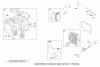 Toro 71209 (13-32XLE) - 13-32XLE Lawn Tractor, 2002 (220010001-220999999) Ersatzteile CYLINDER ASSEMBLY ENGINE BRIGGS AND STRATTON MODEL 28M707-1125-E1