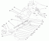 Toro 71209 (13-32XLE) - 13-32XLE Lawn Tractor, 2002 (220010001-220999999) Ersatzteile FRAME & BODY ASSEMBLY
