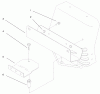 Toro 79103 - 38" Twin Bagger, XL Series Lawn Tractors, 2004 (240000001-240999999) Ersatzteile MOUNTING HARDWARE