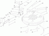 Toro 71209 (XL 320) - XL 320 Lawn Tractor, 2006 (260000001-260999999) Ersatzteile 32 INCH DECK ASSEMBLY