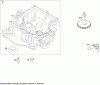 Toro 71209 (XL 320) - XL 320 Lawn Tractor, 2006 (260000001-260999999) Ersatzteile CRANKCASE ASSEMBLY BRIGGS AND STRATTON 21A907-0169-E1