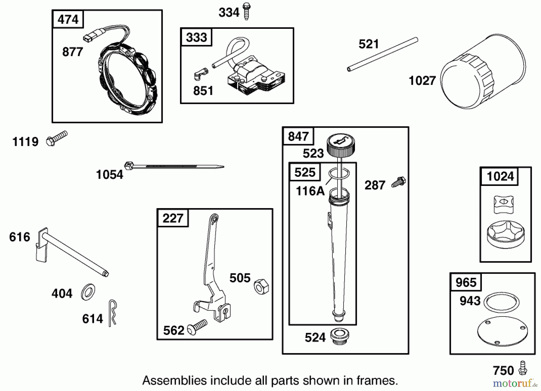 Toro Neu Mowers, Lawn & Garden Tractor Seite 1 71212 (17-44HXL) - Toro 17-44HXL Lawn Tractor, 2000 (200000001-200999999) ENGINE BRIGGS & STRATTON MODEL 312777-0128-E1 #6