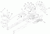 Toro 71212 (17-44HXL) - 17-44HXL Lawn Tractor, 2000 (200000001-200999999) Ersatzteile HYDRO TRANSAXLE CONTROLS ASSEMBLY