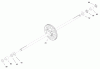 Toro 71215 (14-38HXL) - 14-38HXL Lawn Tractor, 1998 (8900001-8999999) Ersatzteile HYDRO TRANSAXLE ASSEMBLY #2