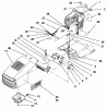 Toro 71218 (16-44HXL) - 16-44HXL Lawn Tractor, 1996 (6900001-6999999) Ersatzteile HOOD ASSEMBLY