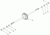 Toro 71218 (16-44HXL) - 16-44HXL Lawn Tractor, 1996 (6900001-6999999) Ersatzteile HYDRO TRANSAXLE ASSEMBLY #2