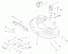 Toro 71223 (16-38XL) - 16-38XL Lawn Tractor, 2002 (220000001-220010000) Ersatzteile 38" DECK ENGAGEMENT ASSEMBLY