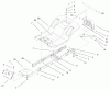 Toro 71223 (16-38XL) - 16-38XL Lawn Tractor, 2002 (220000001-220010000) Ersatzteile FRAME & BODY ASSEMBLY