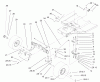 Toro 71223 (16-38XL) - 16-38XL Lawn Tractor, 2002 (220000001-220010000) Ersatzteile STEERING ASSEMBLY