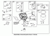 Toro 71223 (16-38XL) - 16-38XL Lawn Tractor, 2002 (220010001-220999999) Ersatzteile CARBURETOR ASSEMBLY ENGINE BRIGGS AND STRATTON MODEL 286H77-0121-E1