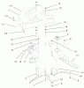 Toro 79104 - 44" Vacuum Bagger, XL Series Lawn Tractors, 2008 (280000001-280999999) Ersatzteile 44" DECK COMPONENTS ASSEMBLY