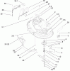 Toro 71223 (16-38XL) - 16-38XL Lawn Tractor, 2004 (240000001-240999999) Ersatzteile 38IN DECK ASSEMBLY