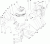 Toro 71223 (16-38XL) - 16-38XL Lawn Tractor, 2004 (240000001-240999999) Ersatzteile ENGINE SYSTEM COMPONENT ASSEMBLY