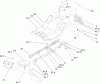 Toro 71223 (16-38XL) - 16-38XL Lawn Tractor, 2004 (240000001-240999999) Ersatzteile FRAME AND BODY ASSEMBLY