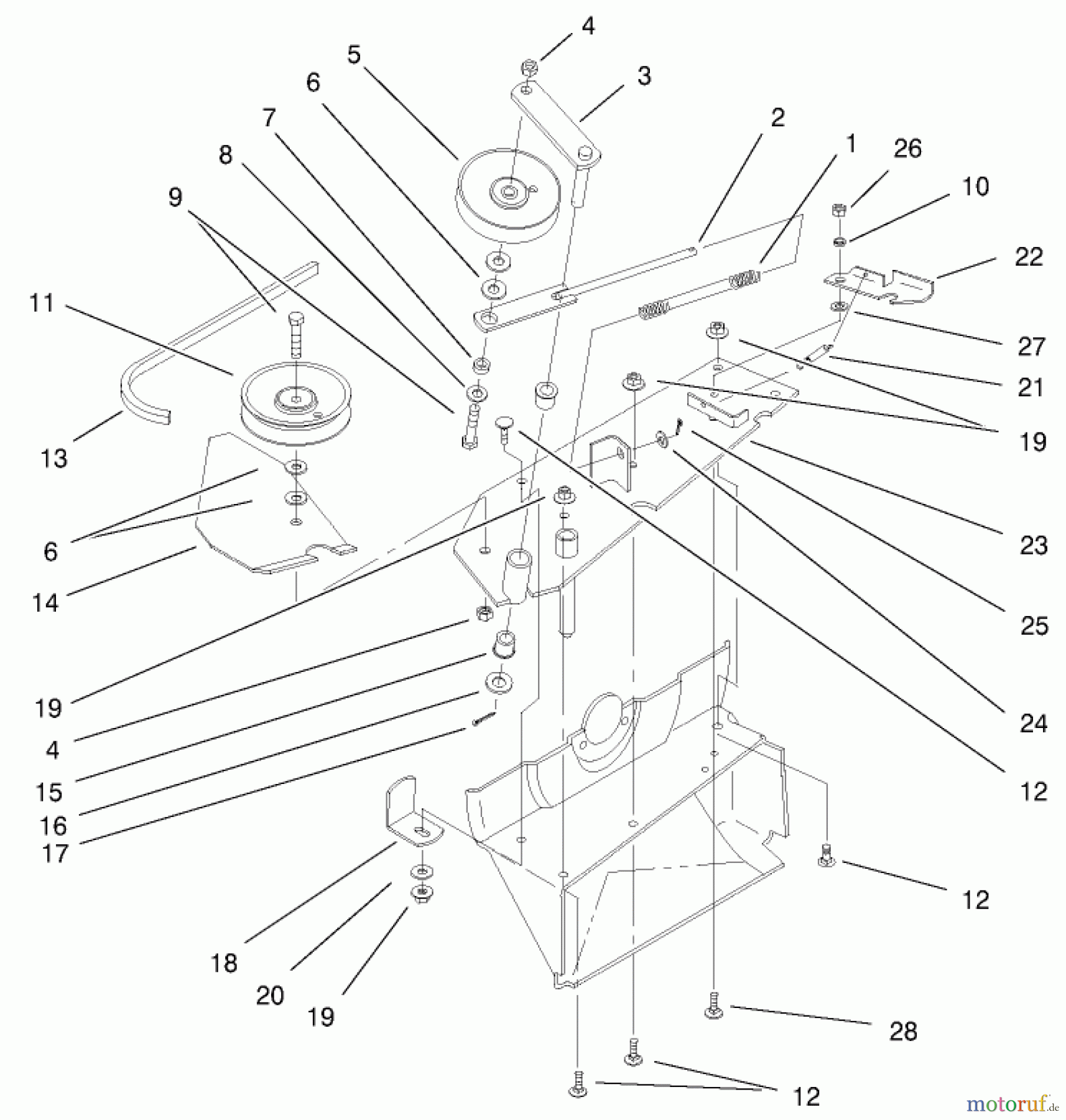 Toro Neu Accessories, Mower 79104 - Toro 44